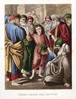Debate Prints: Christ among the Doctors, c1860