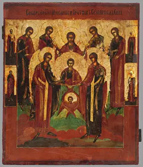 Orava Gallery Prints: Christ Emmanuel before the Incarnation, (icon), 1701-1800. Creator: Unknown