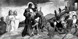 Pictures Prints: Christ Healing the Sick, 1898. Creator: Unknown