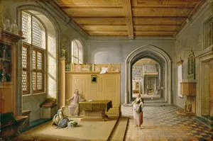 Martha Prints: Christ in the House of Martha and Mary, 1620. Creator: Hendrik van Steenwyck