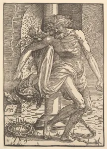 Collapsing Prints: Christ with the Instruments of Torture Supported by a Little Angel, 1517
