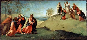 Christ Leading the Apostles to Mount Tabor, 1512. Artist: Lorenzo Lotto