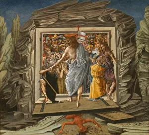 Di Giovanni Prints: Christ in Limbo, probably 1491. Creator: Benvenuto di Giovanni
