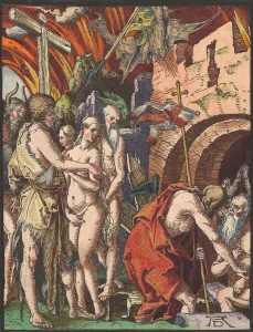 Limbo Prints: Christ in Limbo, from the Small Woodcut Passion. n. d. Creator: Albrecht Durer