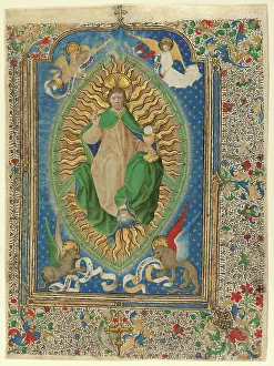 Christ in Majesty, about 1460. Creator: Antoine de Lonhy