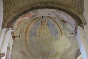 Romanesque Prints: Christ in Majesty, Cristo de la Luz Shrine