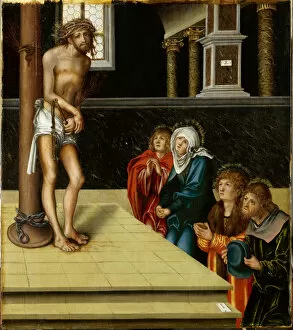 Christ Carrying The Cross Gallery: Christ as the Man of Sorrows at the Column after the Flagellation, 1515