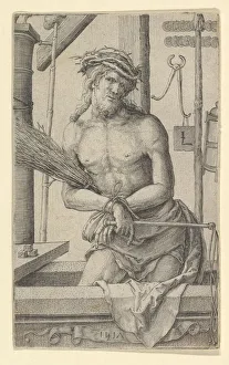 Christ as the Man of Sorrows with the Instruments of the Passion., 1517 Christ as the Man of Sorrows with the Instruments of the Passion., 1517