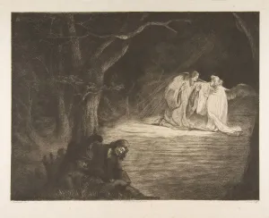 Mount Of Olives Gallery: Christ on the Mount of Olives, late 18th-early 19th century. Creator: Vivant Denon