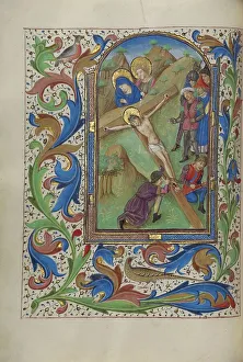 Hammering Prints: Christ Nailed to the Cross; Book of Hours