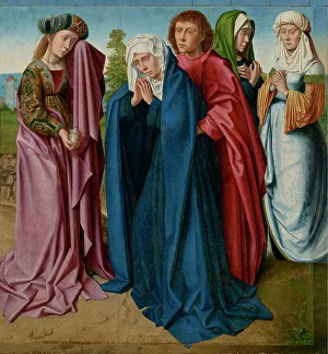 Salvation Prints: Christ Nailed to the Cross (The Holy Women and Saint John at Golgotha)
