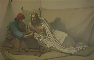 1st Century Ad Prints: Christ and Nicodemus: Nighttime teaching (first composition)