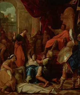 Judgement Prints: Christ Before Pilate, c1650. Creator: Unknown