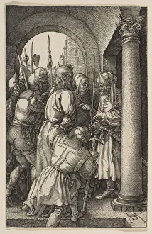 Sentenced Prints: Christ before Pilate, from The Passion, 1512. Creator: Albrecht Durer