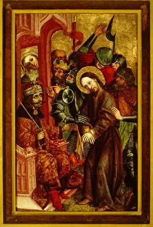 Christ Before Pilatus Collection: Christ before Pilate (Vlad III as Pontius Pilate), ca 1463-1464
