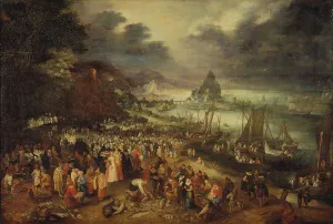 Christ Preaching from the Boat, 1606. Creator: Jan Brueghel the Elder