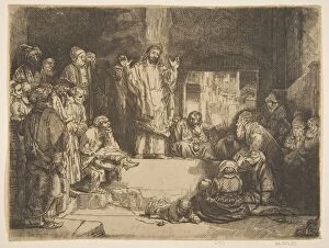 Congregation Gallery: Christ Preaching (La Petite Tombe) (copy).n.d. Creator: Unknown