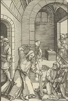 Expulsion Collection: Christ Purifying the Temple, from Speculum passionis domini nostri Ihesu Christi, 1507