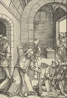 Christ Purifying the Temple, from Speculum passionis domini nostri Ihesu Christi, 1507