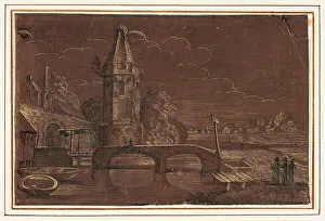 Velde Jan Van De Prints: Christ on the Road to Emmaus, n.d. Creator: Unknown