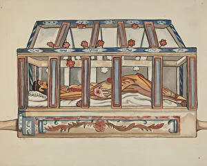 E Boyd Collection: Christ in Sepulchre, 1935 / 1942. Creator: E. Boyd