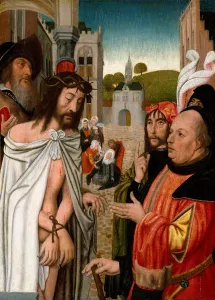 Collapse Prints: Christ Shown to the People, 1510-15. Creator: Jan Mostaert