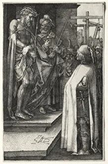 Late 15th Early 16th Century Prints: Christ Shown to the People, 1512. Creator: Albrecht Dürer (German, 1471-1528)