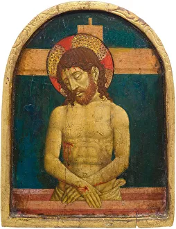 Pieta Prints: Christ as the Suffering Redeemer. Creator: Giovanni Francesco da Rimini (1420-1469)