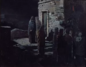 Apostles History Gallery: Christ after the Last Supper at Gethsemane, 1888. Artist: Ge, Nikolai Nikolayevich