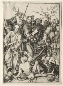 Martin Schongauer German Prints: Christ Taken Captive. Creator: Martin Schongauer (German, c. 1450-1491)