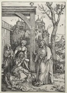 Early 16th Century Prints: Christ Taking Leave of His Mother, c