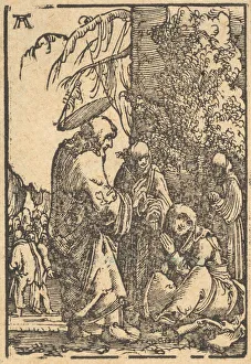 Leaving Home Prints: Christ Taking Leave of His Mother, from The Fall and Salvation of Mankind Through
