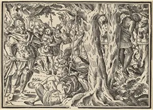 Addressing Prints: Christ Tells His Disciples of the Last Judgment, published 1630. Creator: Christoph Maurer