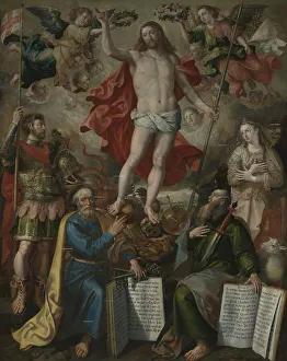 Ascending Prints: Christ Triumphant, 1590. Creator: Martin de Vos