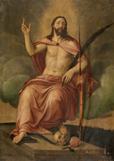 Gesture Prints: Christ Triumphant. Creator: Michiel Coxie