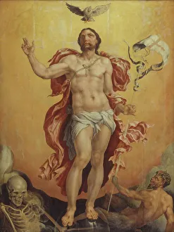 Maerten Heemskirck Prints: Christ victoring over Sin and Death, 1513-1574. Creator: Maerten van Heemskerck