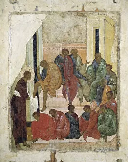 Images Dated 22nd February 2011: Christ Washing the Feet of the Apostles, 1497