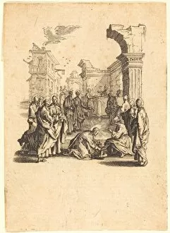 Christ Washing the Feet of the Apostles, c. 1624 / 1625. Creator: Jacques Callot