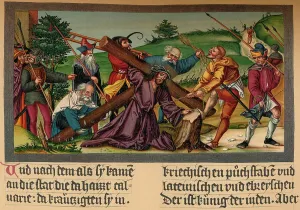 Dr Hf Helmolt Collection: Christ on the Way to Calvary, c1530, (1907). Artist: Matthias Gerung