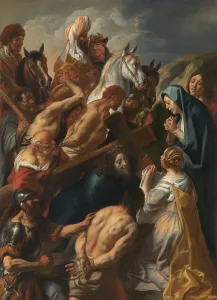 Jakob Jordaens Prints: Christ on the Way to Calvary, c.1655-c.1660. Creator: Jacob Jordaens