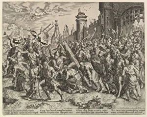 Lambert Prints: Christ on the Way to Calvary, ca. 1560. Creator: Unknown