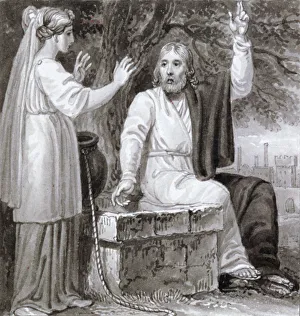 Corbould Prints: Christ and the Woman of Samaria, c1810-c1844. Artist: Henry Corbould