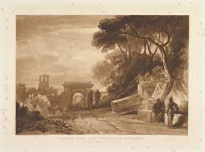 Metro Prints: Christ and the Woman of Samaria (Liber Studiorum, part XIV, plate 71), January 1, 1819