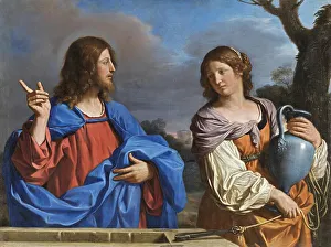 Christ and the Woman of Samaria at the Well, 1640. Creator: Guercino