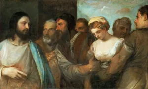 Christ and the Woman Taken in Adultery, c. 1520