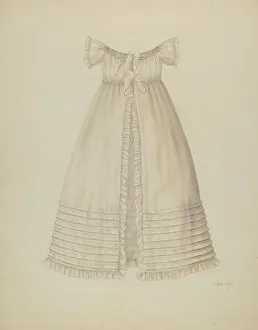 Christening Dress, c. 1939. Creator: Virginia Berge