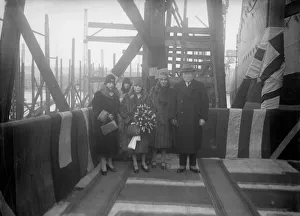 Beam Prints: Christening Group possibly for the Yugoslavian Bakar, Cowes, Isle of Wight, 1931