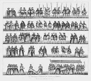 Prince Arthur Prints: The Christening of Prince Arthur, 24 September 1486, (1782)