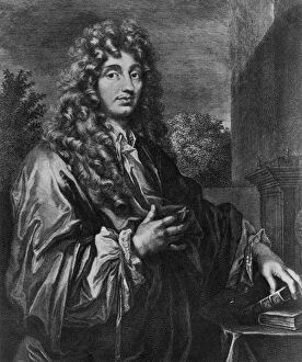 Christiaan Huygens Gallery: Christiaan Huygens, Dutch physicist, c1670