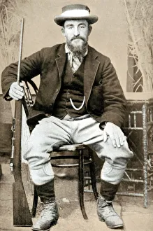 Afrikaner Collection: Christiaan de Wet, Boer soldier and politician, c1900